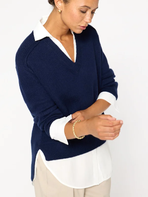 looker-layered-v-neck-sweater-navy