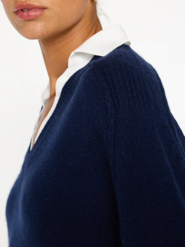 looker-layered-v-neck-sweater-navy