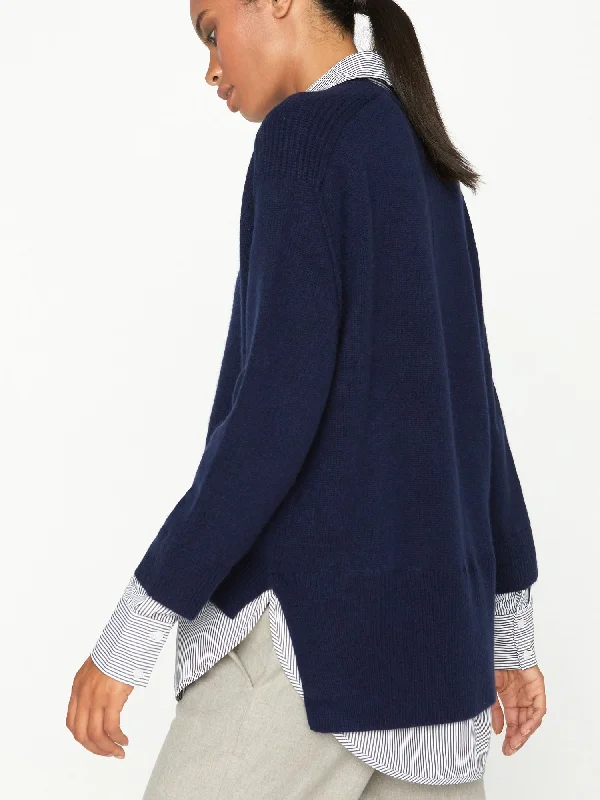 looker-layered-vneck-sweater-navy-stripe