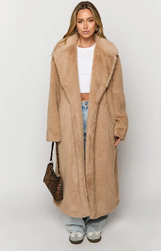 lyrae-brown-full-length-faux-fur-coat