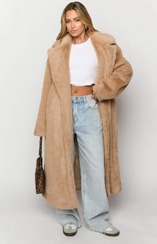 lyrae-brown-full-length-faux-fur-coat