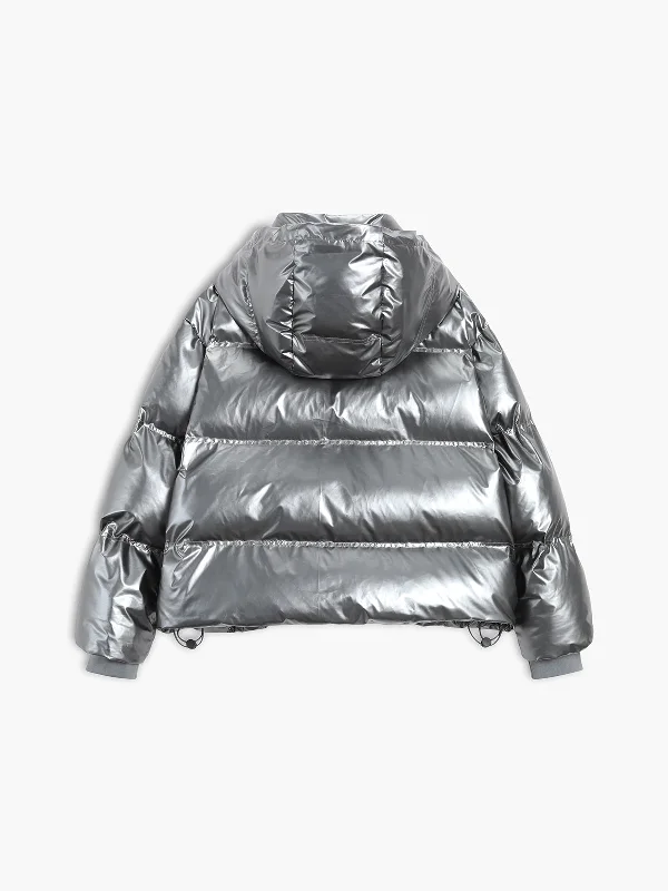 metallic-puffer-wind-protection-hooded-coat