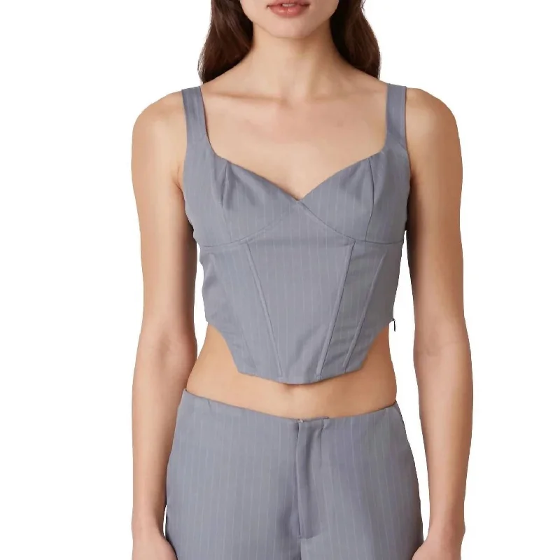 Noa Corset In Grey