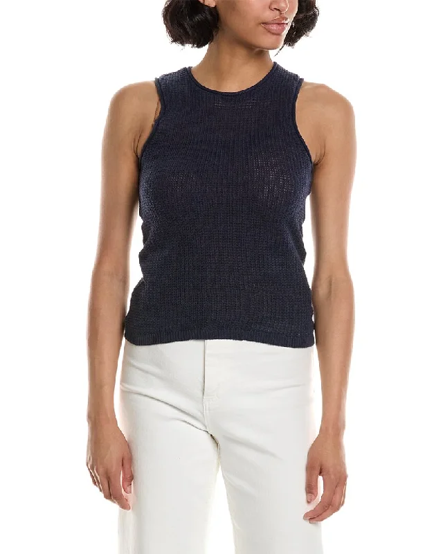 Onia Linen Knit Tank