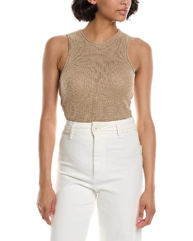 Onia Linen Knit Tank