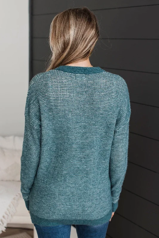 perfectly-matched-knit-sweater-teal