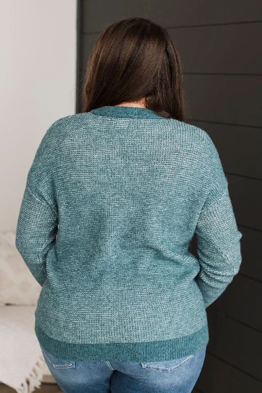 perfectly-matched-knit-sweater-teal