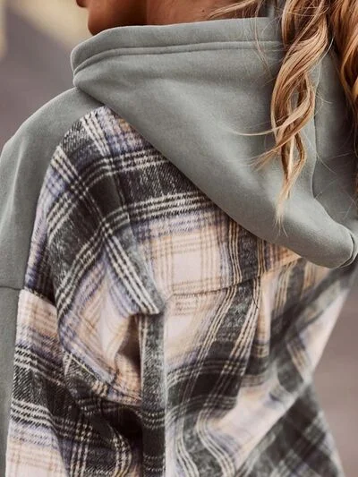 plaid-drawstring-dropped-shoulder-hoodie-1