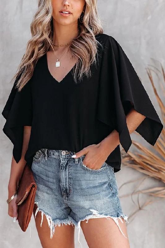 presence-flutter-bell-sleeve-blouse