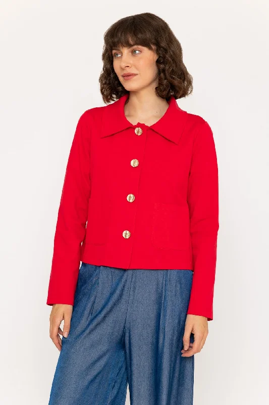 Red Punto Milano Casual Jacket