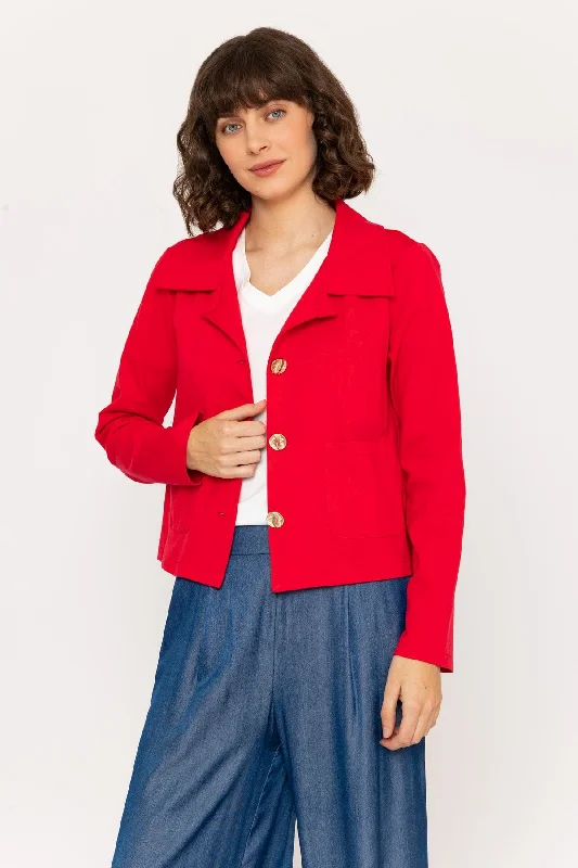 red-punto-milano-casual-jacket