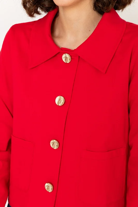 red-punto-milano-casual-jacket