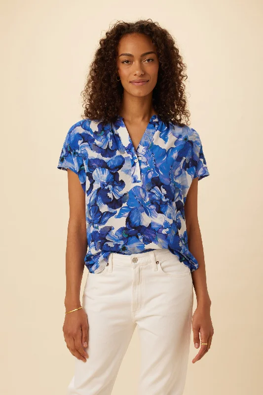 Renata Viscose Crepe Blouse - Cecily Floral - ReAmour