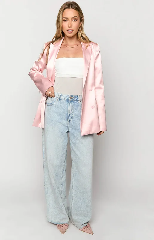 rose-pink-satin-blazer