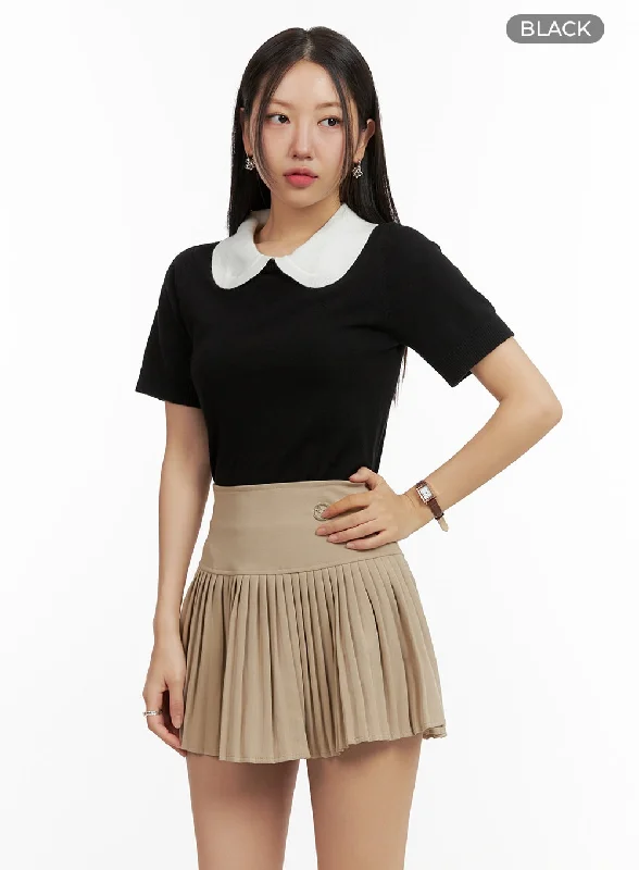 short-sleeve-collared-knit-top-ou407