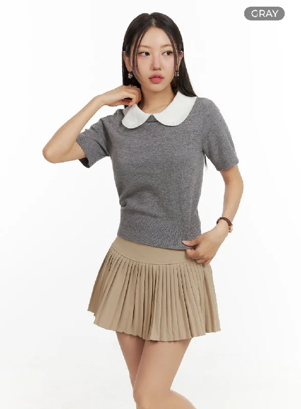 short-sleeve-collared-knit-top-ou407