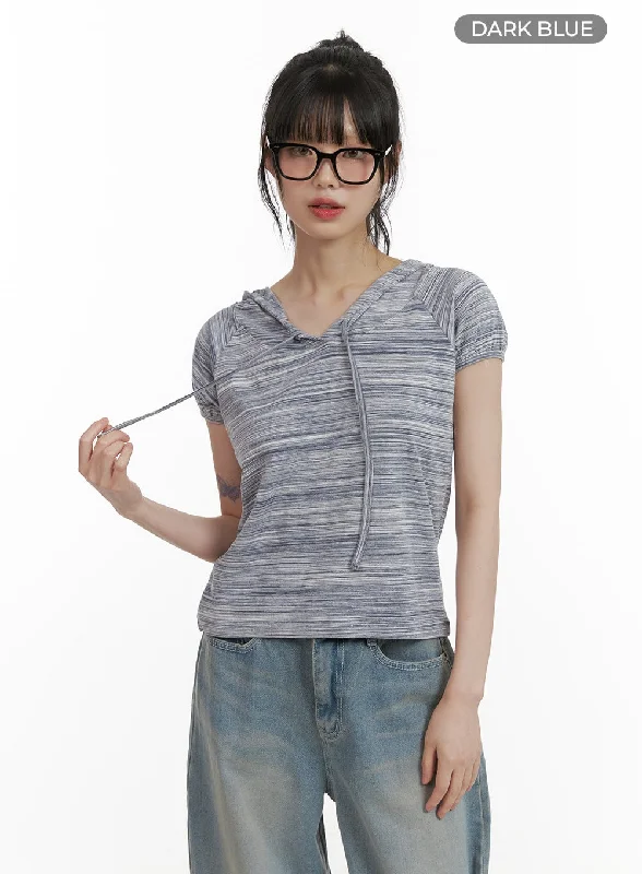 short-sleeve-striped-hoodie-top-cu413