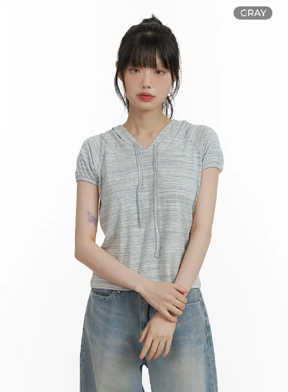 short-sleeve-striped-hoodie-top-cu413