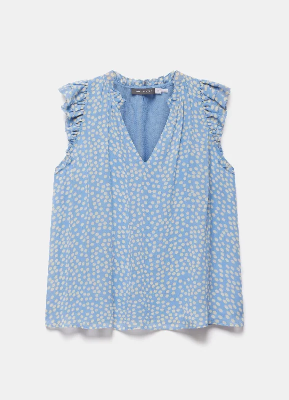 spot-print-s-s-ruffle-blouse