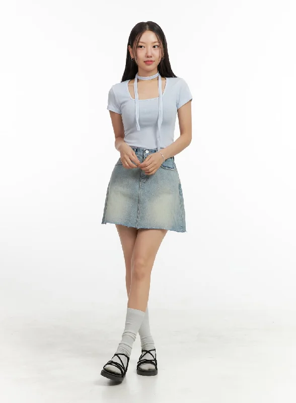 square-neck-slim-fit-tee-with-scarf-ou407