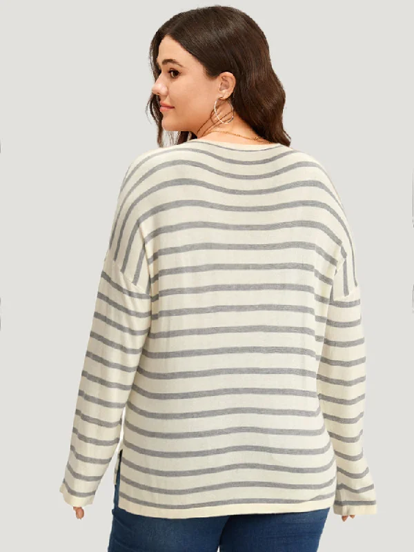 supersoft-essentials-striped-print-drop-shoulder-crew-neck-pullover