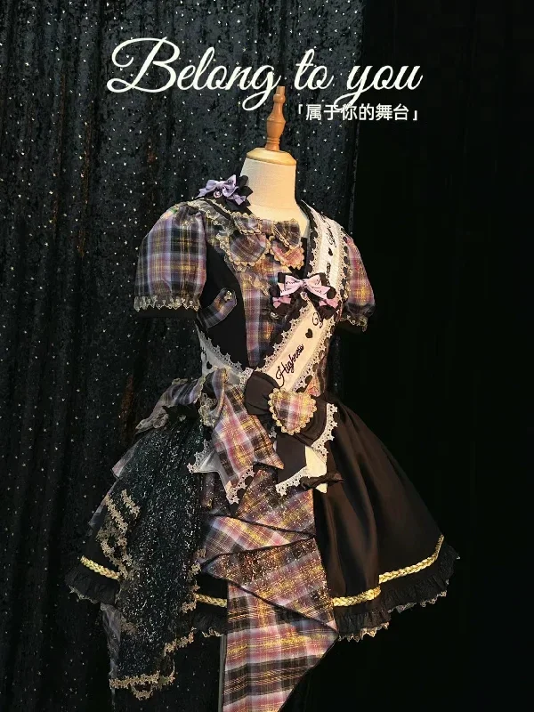 sweet-lolita-skirt-two-piece-set-stage-singing-suit