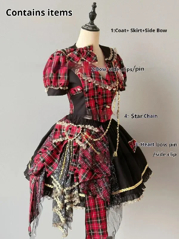 sweet-lolita-skirt-two-piece-set-stage-singing-suit