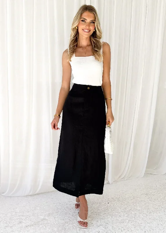 taffetta-linen-midi-skirt-black