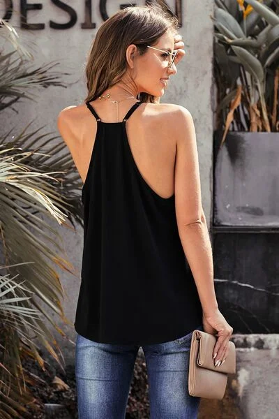 v-neck-contrast-cami