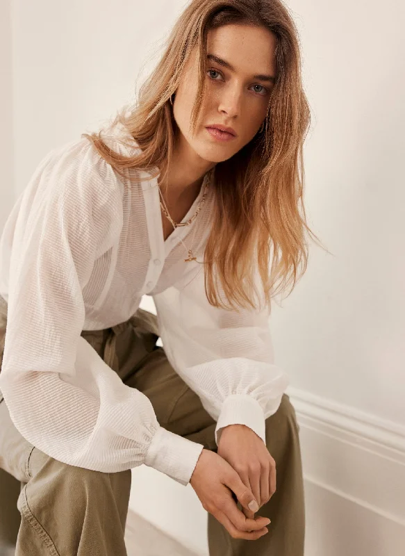 white-self-stripe-blouse