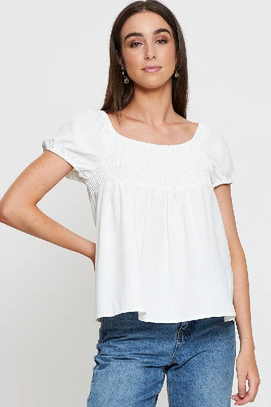 white-shirred-top-short-sleeve-wc11309-32f3