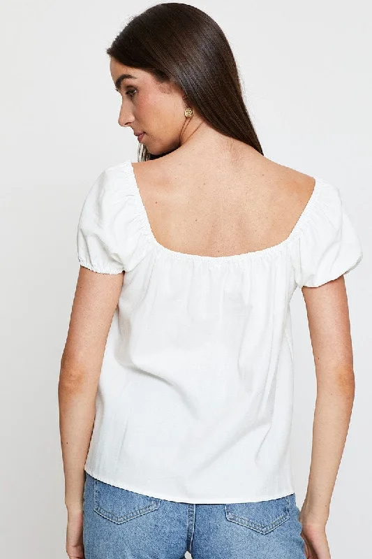 white-shirred-top-short-sleeve-wc11309-32f3