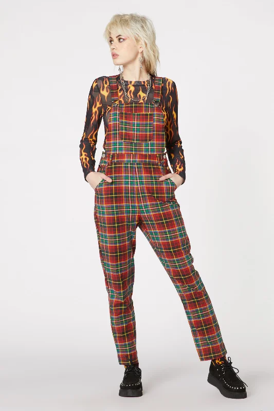 Wichita Tartan Long Overall