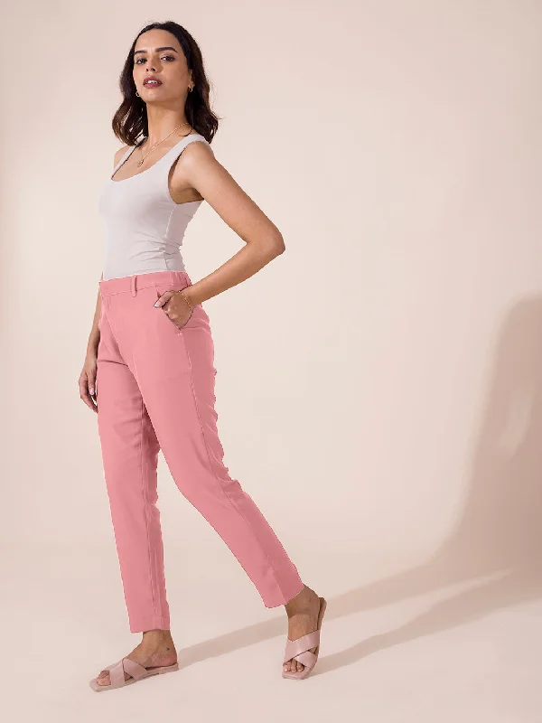 women-rusty-pink-crepe-pants