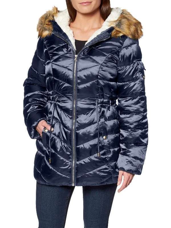 womens-faux-fur-water-resistant-puffer-coat