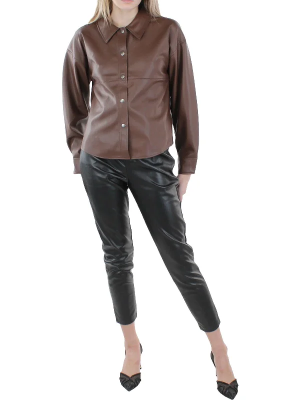 womens-faux-leather-snap-front-shirt-jacket