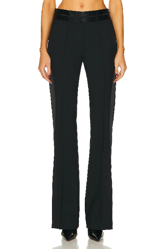 Wool Bootcut Trouser