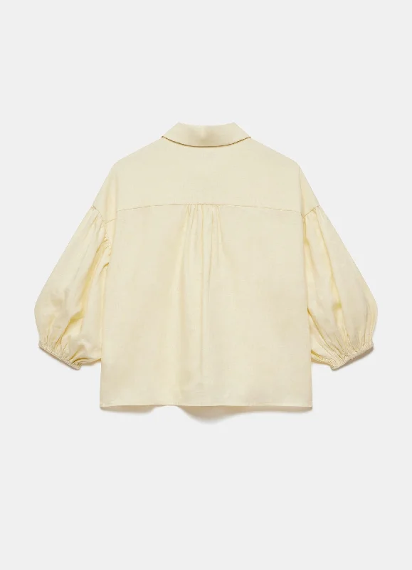 yellow-linen-puff-sleeve-shirt-1