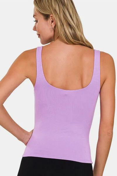 zenana-v-neck-slim-tank